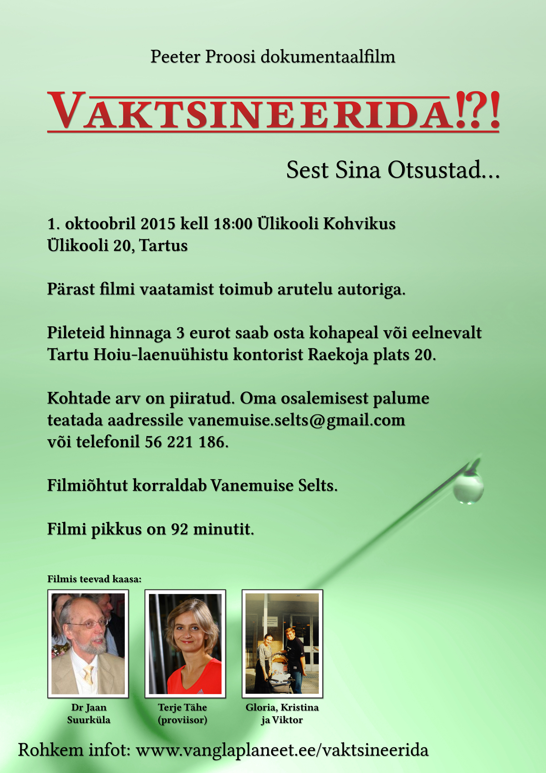 Plakat Tartu