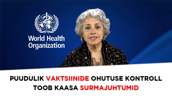 ÜRO tippteadlane tunnistab, et puudulik vaktsiinide ohutuse kontroll toob kaasa surmajuhtumid