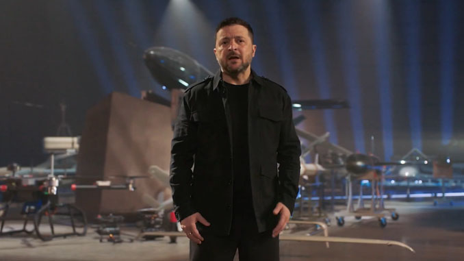 Sean Miller | Infowars Ukraina president Volodõmõr Zelenskõi tutvustas uut lahingurobotite võimekust, mis tema sõnul võimaldab Kiievil sõjategevust jätkata ka o