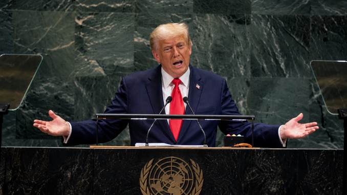 Trump kritiseeris oma ÜRO kõnes globaliste, ülemaailmset süsinikumaksu ja massiimmigratsiooni